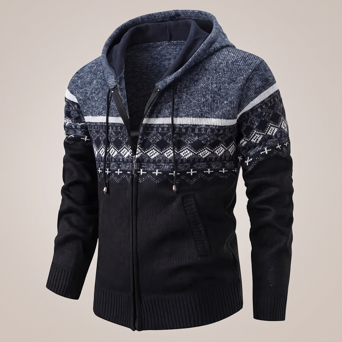 CALLUM GILET À MOTIFS