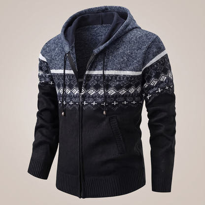 CALLUM GILET À MOTIFS