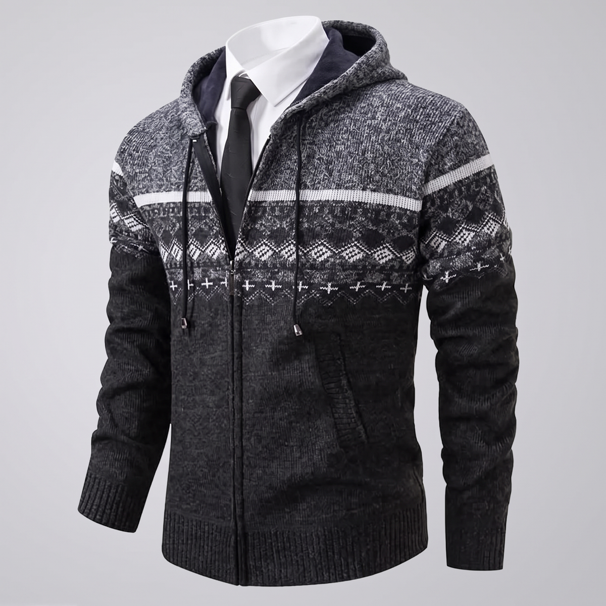 CALLUM GILET À MOTIFS