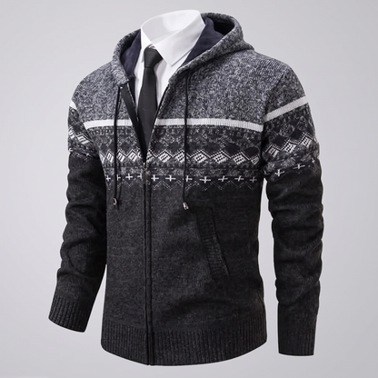 CALLUM GILET À MOTIFS