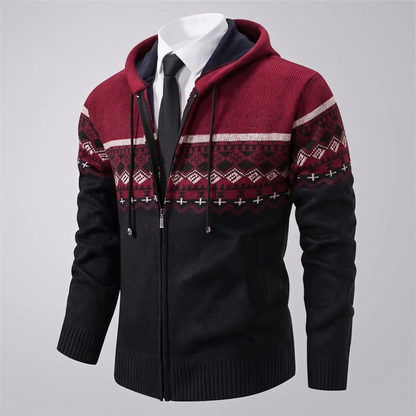 CALLUM GILET À MOTIFS