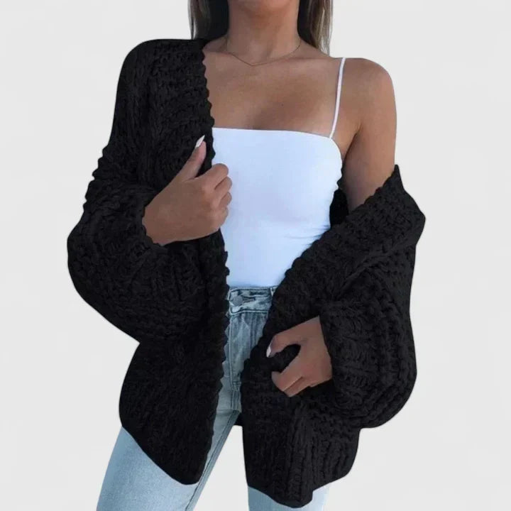 CECILY CARDIGAN EN GROS TRICOT