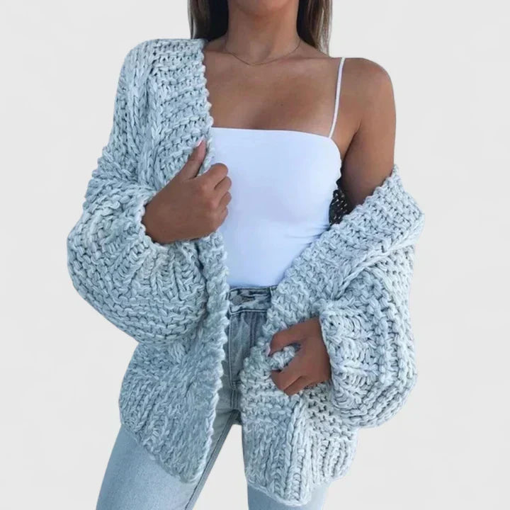 CECILY CARDIGAN EN GROS TRICOT