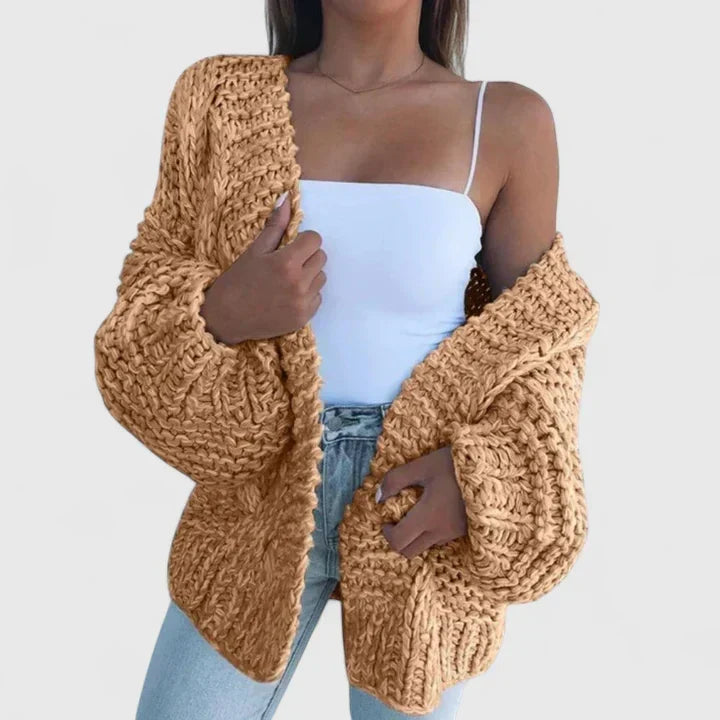 CECILY CARDIGAN EN GROS TRICOT