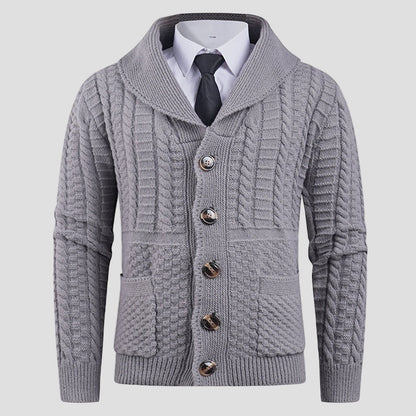 BARNABY CARDIGAN FORMEL EN LAINE