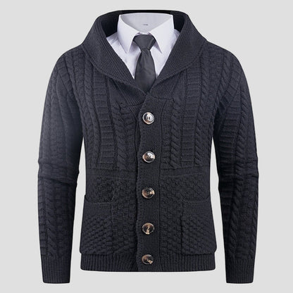 BARNABY CARDIGAN FORMEL EN LAINE