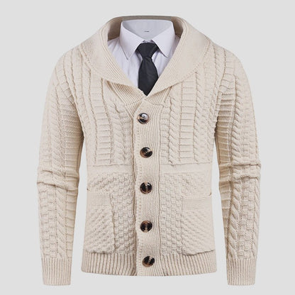 BARNABY CARDIGAN FORMEL EN LAINE