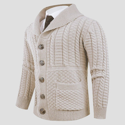 BARNABY CARDIGAN FORMEL EN LAINE