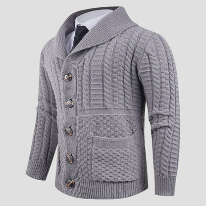 BARNABY CARDIGAN FORMEL EN LAINE
